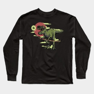 Dino Samurai Long Sleeve T-Shirt